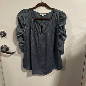 Blousology Satin Blouse 3/4 Sleeve